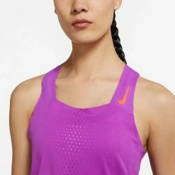 Nike | Women's DF ADV Aeroswift Singlet -True Motion Sales Store DM7551 551 W Nike DFADVAeroswiftSinglet neck