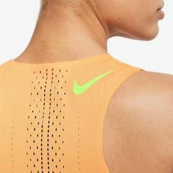 Nike | Women's Dri-Fit ADV Aeroswift Singlet 7 Nike | Women's Dri-Fit ADV Aeroswift Singlet -True Motion Sales Store DM7551 811 W Nike DFADVAroswftSinglet backclose