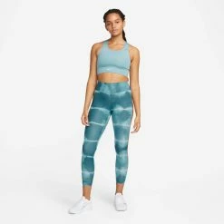 Nike | Women's One Luxe DF MR Tight AOP -True Motion Sales Store DM7619 058 W NikeOneLuxeDFMRTightAOP fullbody
