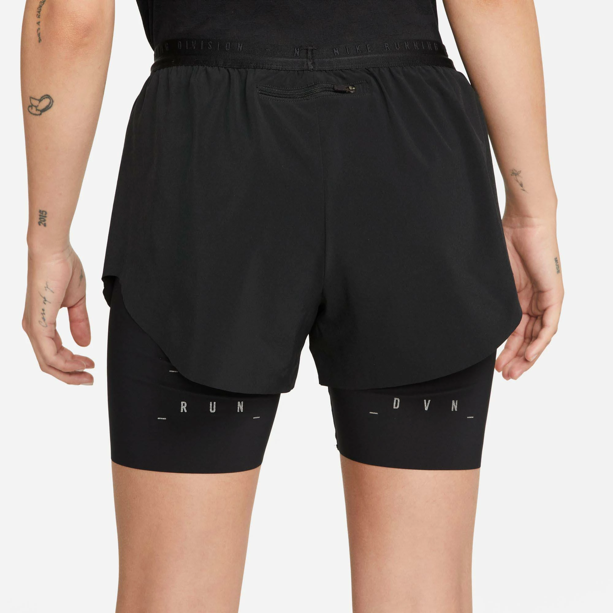 Nike | Women's DF Run DVN 2in1 Short 4 Nike | Women's DF Run DVN 2in1 Short - Image 2