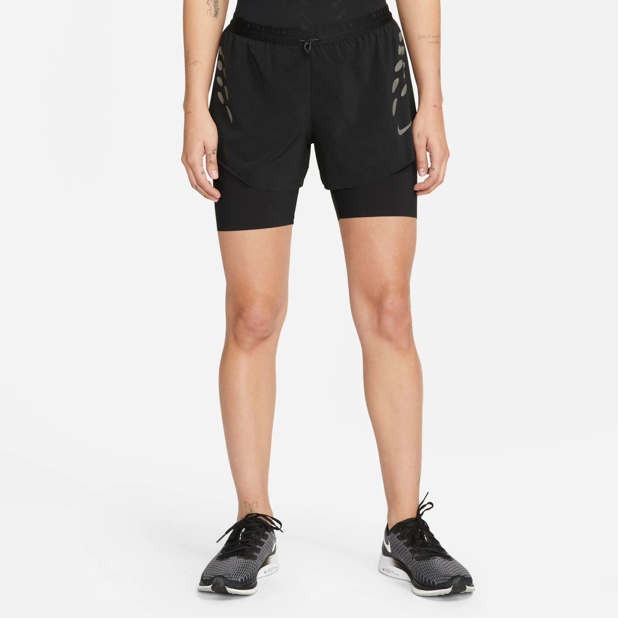 Nike | Women's DF Run DVN 2in1 Short 5 Nike | Women's DF Run DVN 2in1 Short - Image 3