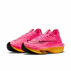 Nike | Women's Alphafly 2 Road Racing Shoes - Hyper Pink -True Motion Sales Store DN3559 600 W Nike AlphaflyNEXT Flyknit2 frontside
