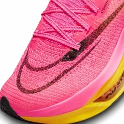 Nike | Women's Alphafly 2 Road Racing Shoes - Hyper Pink -True Motion Sales Store DN3559 600 W Nike AlphaflyNEXT Flyknit2 toe