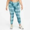 Nike | Women's One Luxe DF MR Tight Plus -True Motion Sales Store DQ4140 058 W Nike OneLuxeDFMRTightPlus front