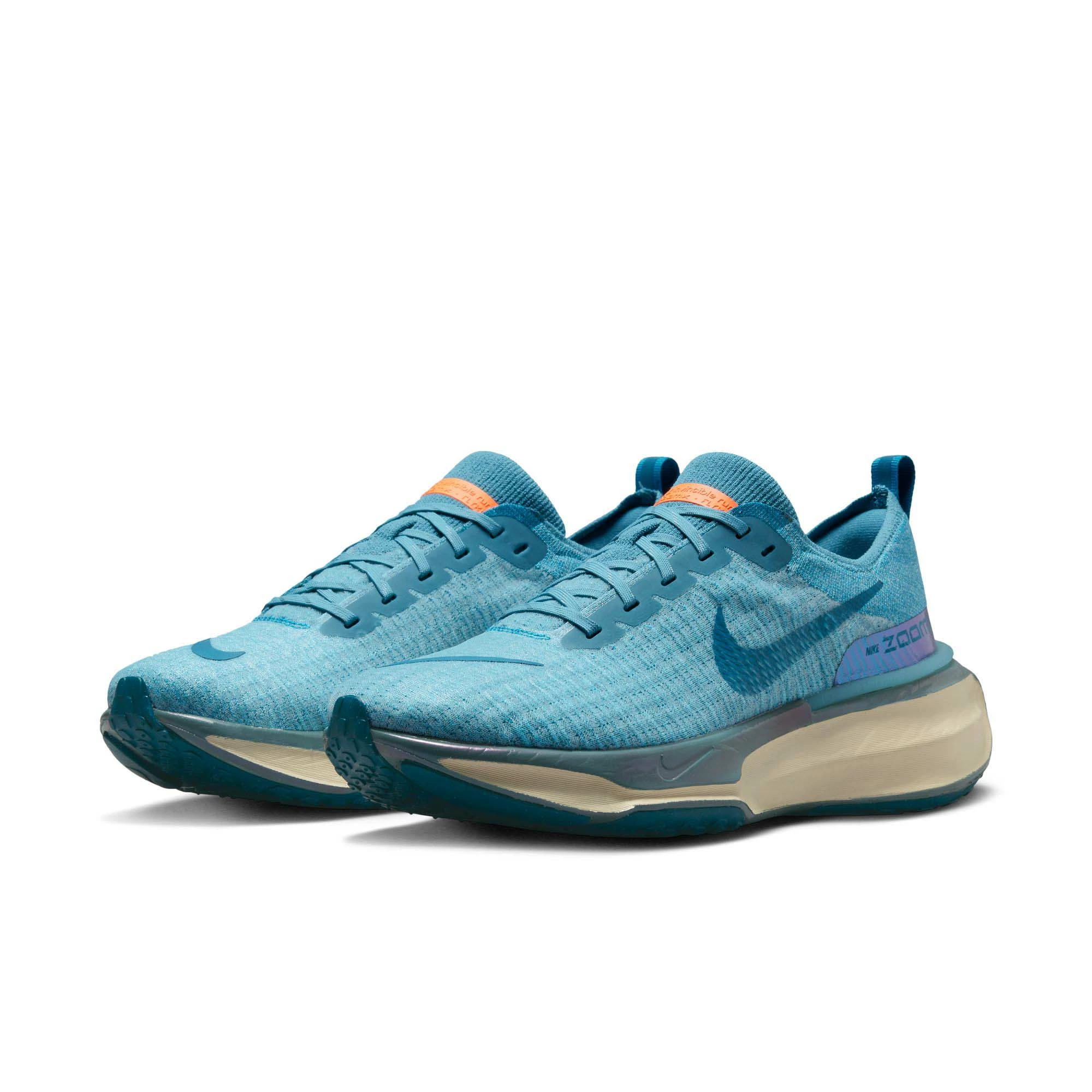Nike | Men's ZoomX Invincible Run Flyknit 3 Running Shoes - Noise Aqua 4 Nike | Men's ZoomX Invincible Run Flyknit 3 Running Shoes - Noise Aqua - Image 2