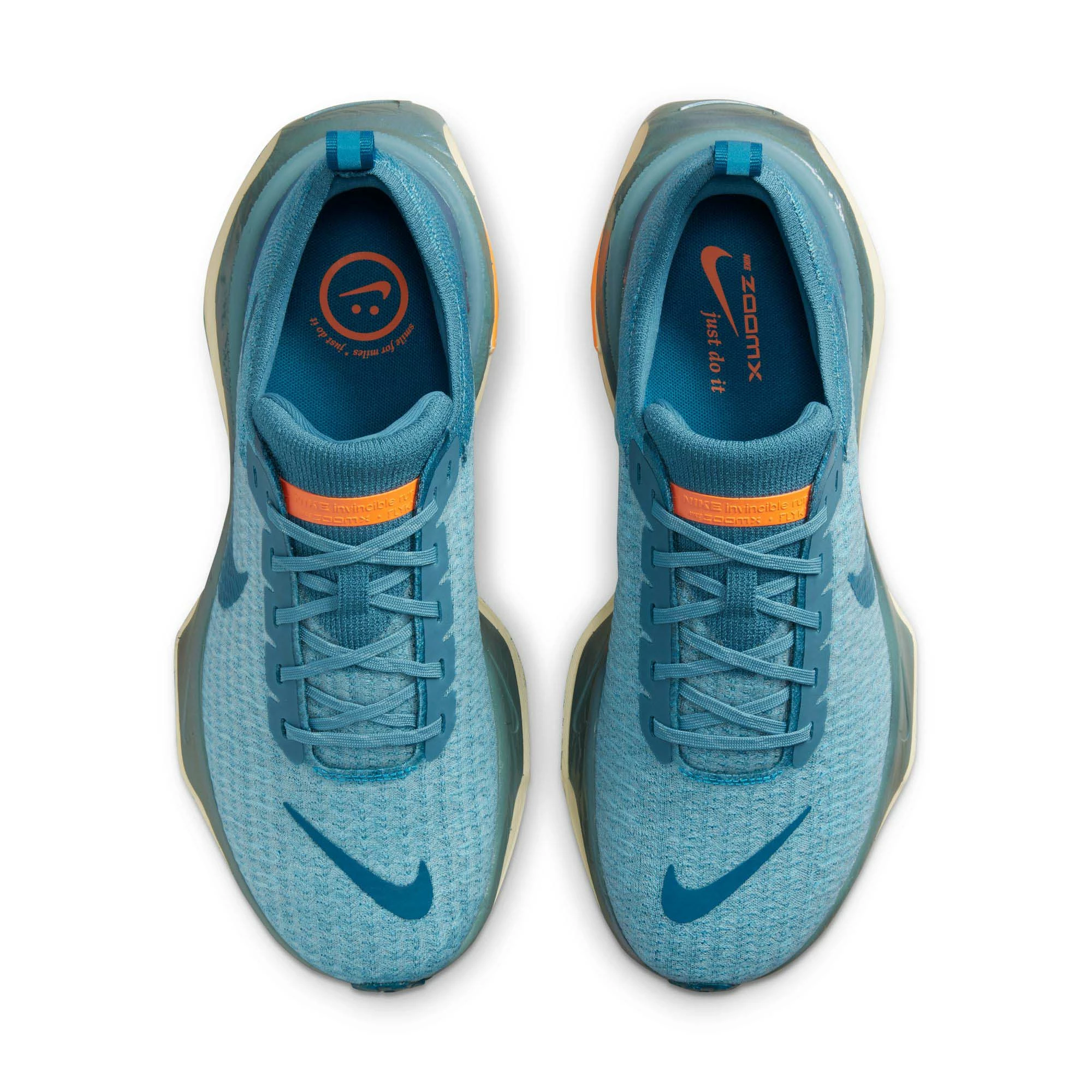 Nike | Men's ZoomX Invincible Run Flyknit 3 Running Shoes - Noise Aqua 9 Nike | Men's ZoomX Invincible Run Flyknit 3 Running Shoes - Noise Aqua - Image 7