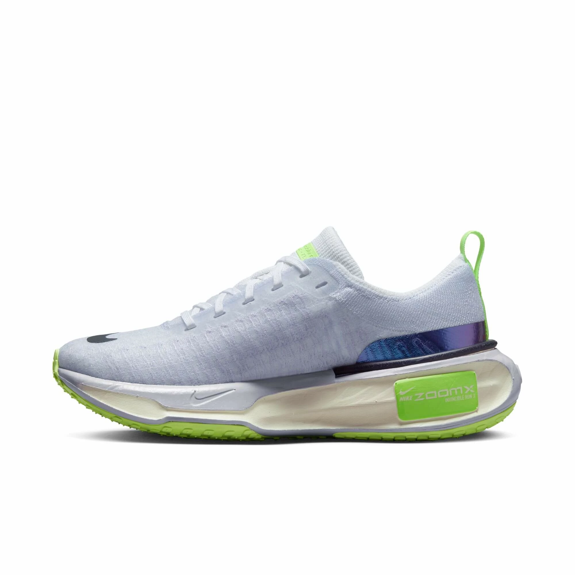 Nike | Women's ZoomX Invincible Run Flyknit 3 Running Shoes - White 4 Nike | Women's ZoomX Invincible Run Flyknit 3 Running Shoes - White - Image 2