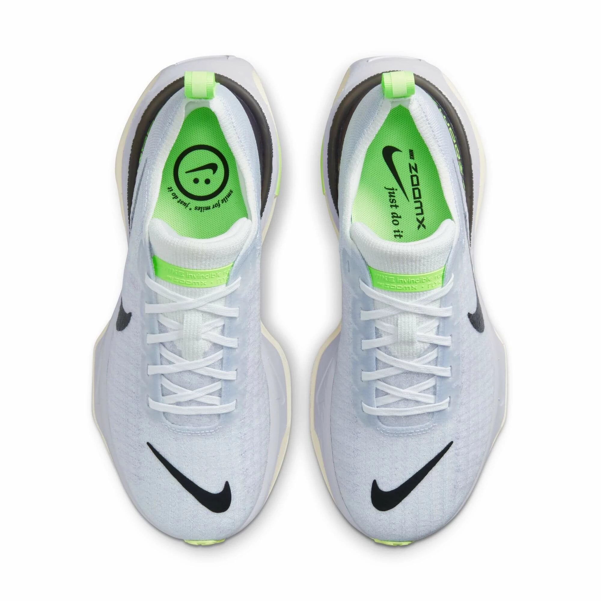 Nike | Women's ZoomX Invincible Run Flyknit 3 Running Shoes - White 8 Nike | Women's ZoomX Invincible Run Flyknit 3 Running Shoes - White - Image 6