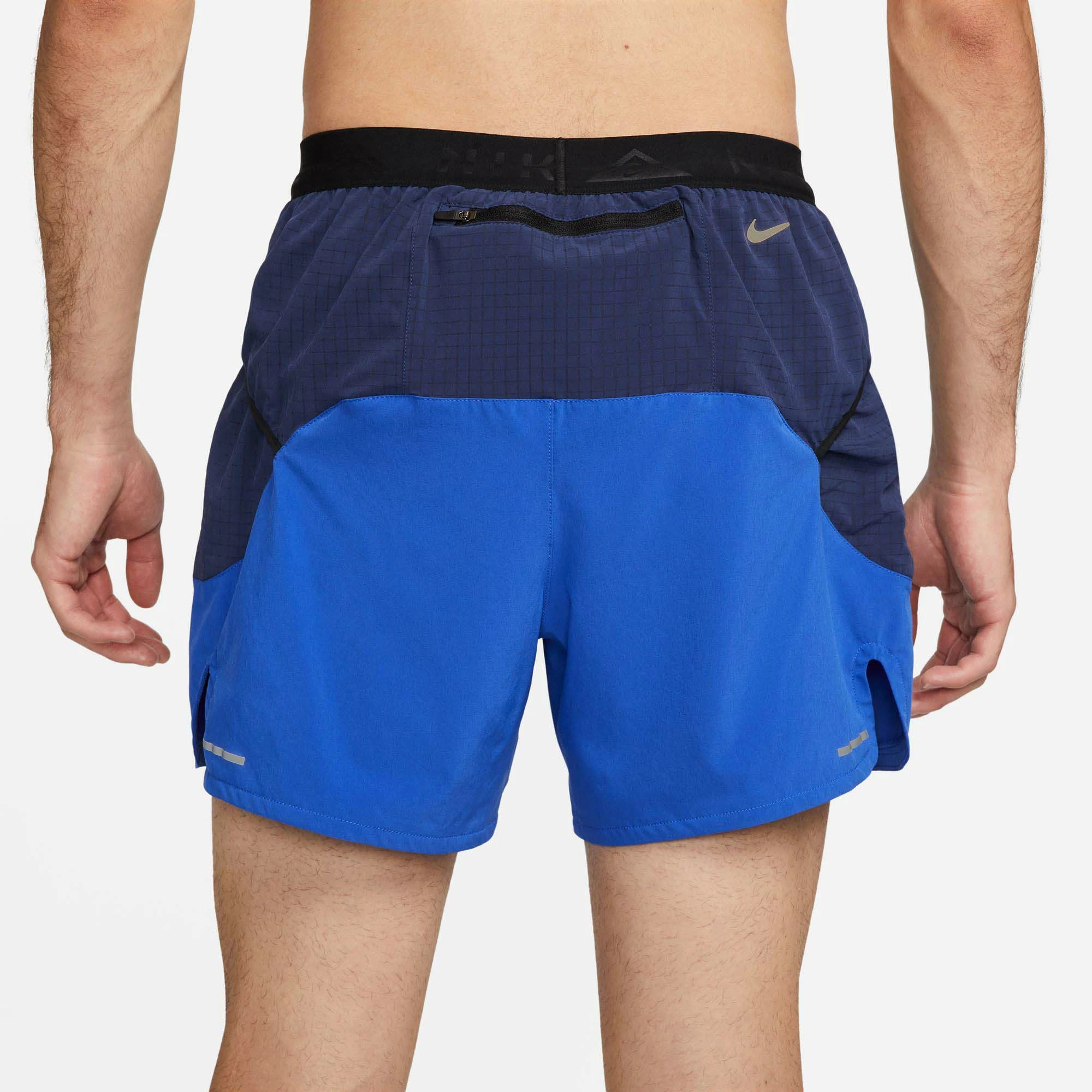 Nike | Men's Trail Second Sunrise 5" Brief-Lined Trail Shorts - Hyper Royal 4 Nike | Men's Trail Second Sunrise 5" Brief-Lined Trail Shorts - Hyper Royal - Image 2