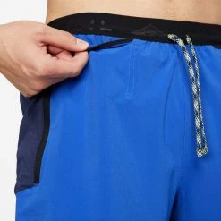 Nike | Men's Trail Second Sunrise 5" Brief-Lined Trail Shorts - Hyper Royal 11 Nike | Men's Trail Second Sunrise 5" Brief-Lined Trail Shorts - Hyper Royal -True Motion Sales Store DV9311 405 M Nike DFTrailShort5Inch detail2
