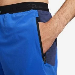 Nike | Men's Trail Second Sunrise 5" Brief-Lined Trail Shorts - Hyper Royal 9 Nike | Men's Trail Second Sunrise 5" Brief-Lined Trail Shorts - Hyper Royal -True Motion Sales Store DV9311 405 M Nike DFTrailShort5Inch pocket