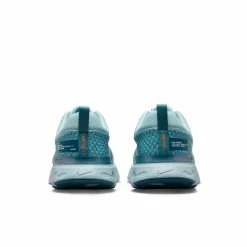 Nike | Men's React Infinity Run Flyknit 3 Running Shoes - Ocean Bliss 12 Nike | Men's React Infinity Run Flyknit 3 Running Shoes - Ocean Bliss -True Motion Sales Store DZ3014 400 M Nike ReactInfinityRunFlyknit3 back