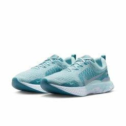 Nike | Men's React Infinity Run Flyknit 3 Running Shoes - Ocean Bliss 13 Nike | Men's React Infinity Run Flyknit 3 Running Shoes - Ocean Bliss -True Motion Sales Store DZ3014 400 M Nike ReactInfinityRunFlyknit3 frontside