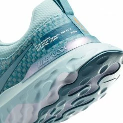 Nike | Men's React Infinity Run Flyknit 3 Running Shoes - Ocean Bliss 17 Nike | Men's React Infinity Run Flyknit 3 Running Shoes - Ocean Bliss -True Motion Sales Store DZ3014 400 M Nike ReactInfinityRunFlyknit3 heel
