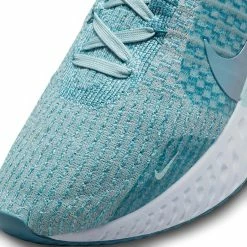Nike | Men's React Infinity Run Flyknit 3 Running Shoes - Ocean Bliss 16 Nike | Men's React Infinity Run Flyknit 3 Running Shoes - Ocean Bliss -True Motion Sales Store DZ3014 400 M Nike ReactInfinityRunFlyknit3 toe