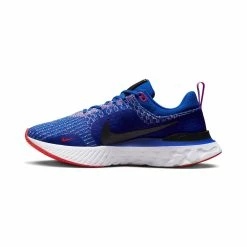 Nike | Women's React Infinity Run Flyknit 3 Running Shoes - Racer Blue -True Motion Sales Store DZ3016 400 W Nike ReactInfinityRunFlyknit3 side2