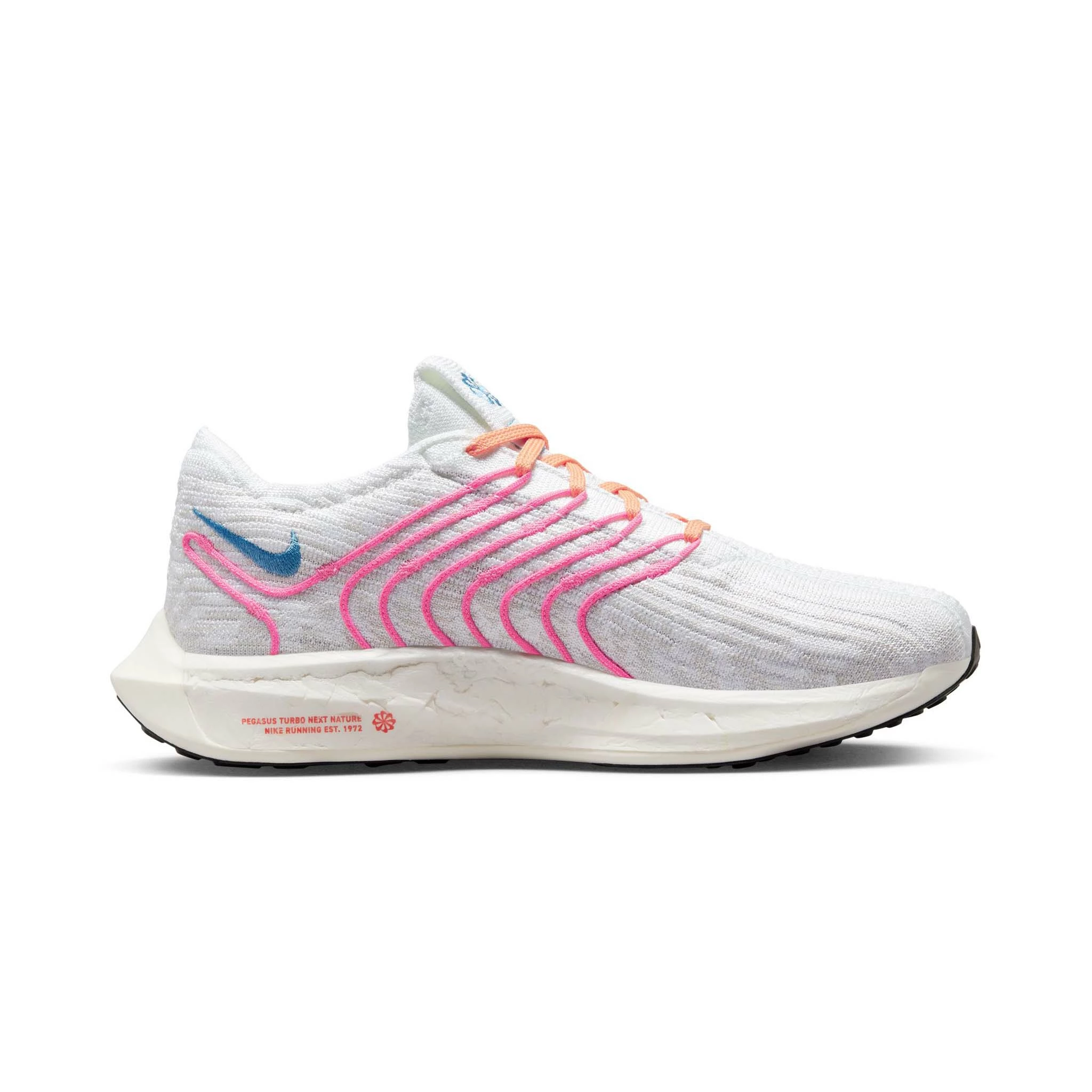 Nike | Women's Pegasus Turbo Next Nature TP Running Shoes - White 6 Nike | Women's Pegasus Turbo Next Nature TP Running Shoes - White - Image 4