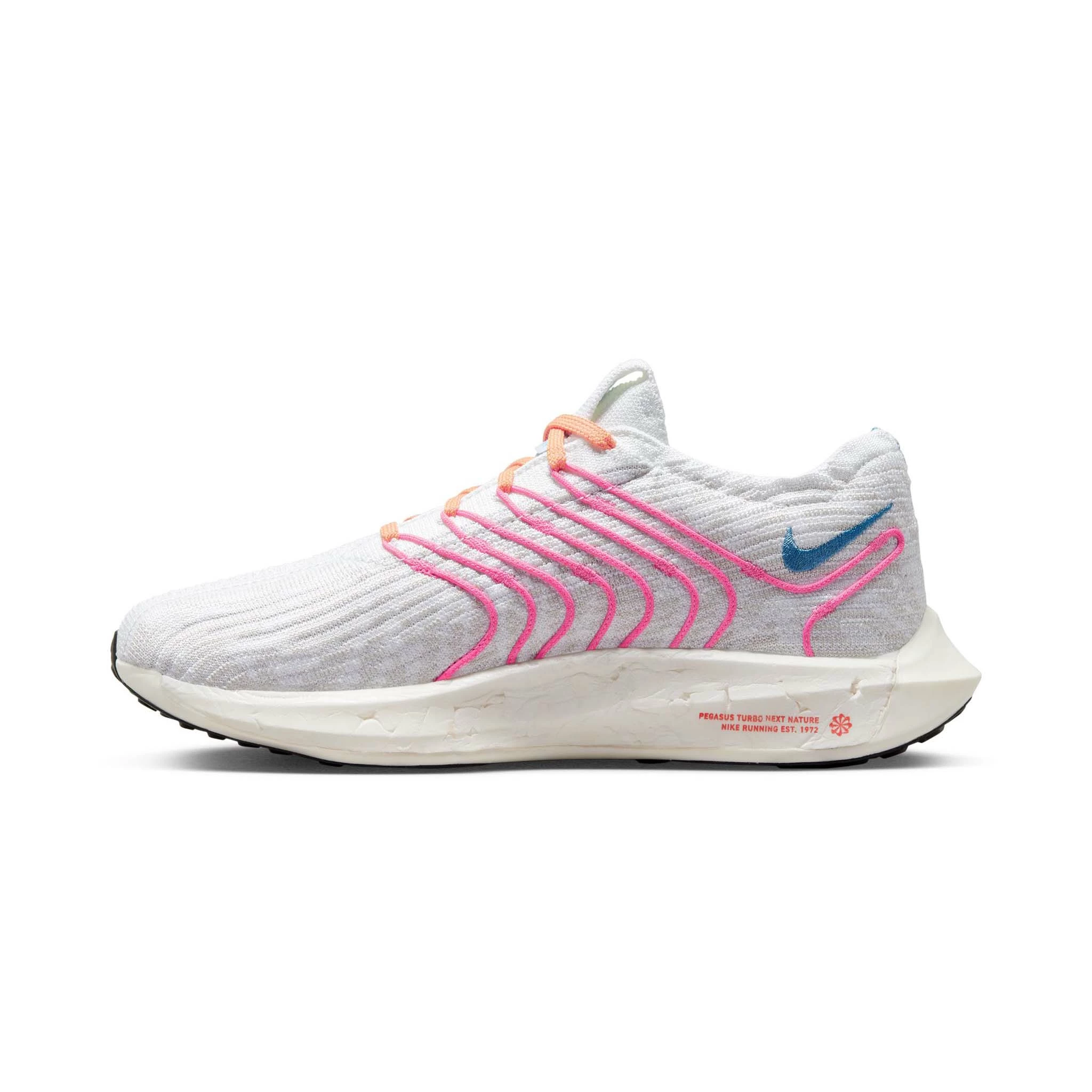 Nike | Women's Pegasus Turbo Next Nature TP Running Shoes - White 4 Nike | Women's Pegasus Turbo Next Nature TP Running Shoes - White - Image 2