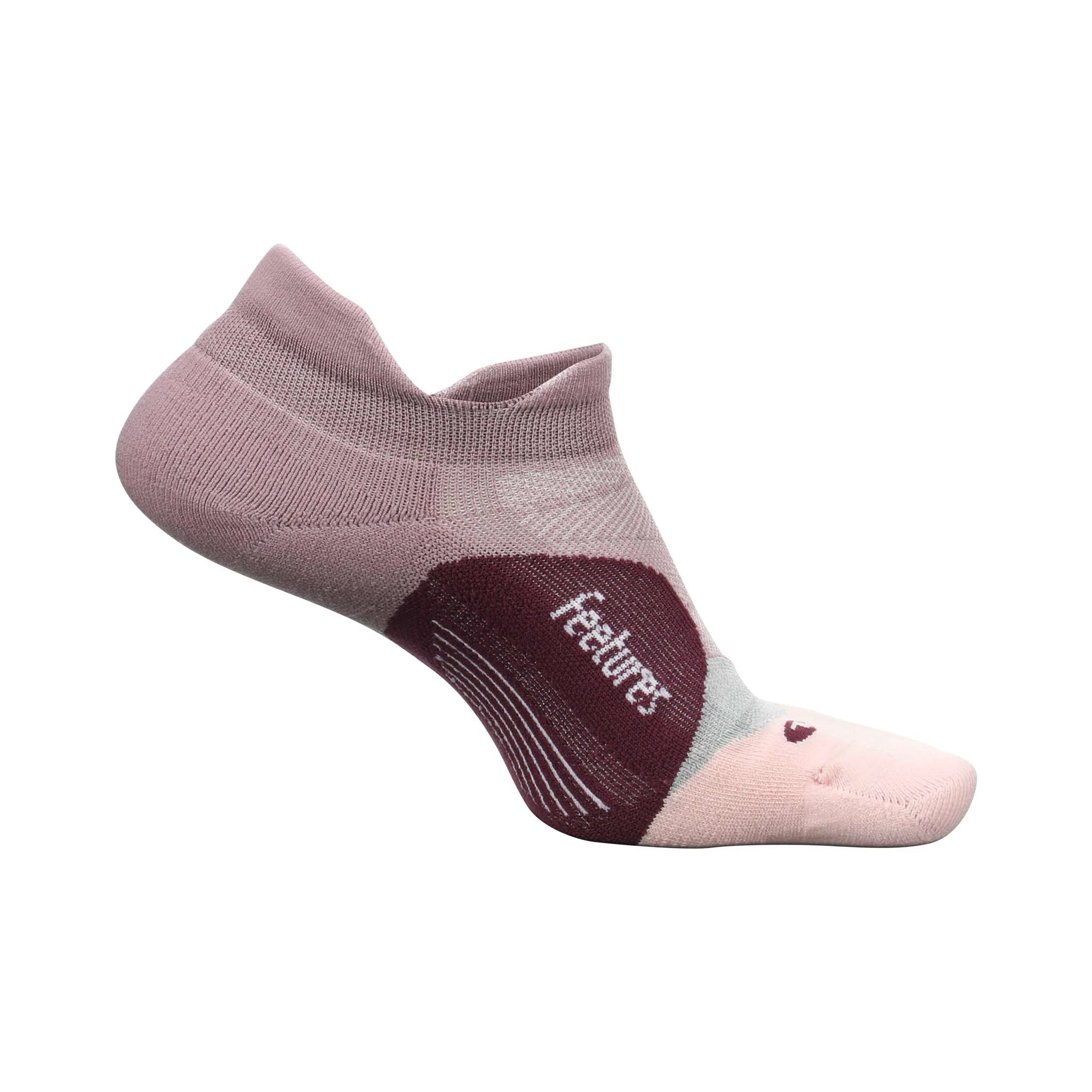 Feetures | Unisex Elite Light Cushion No Show Tab - Lilac Mauve 3 Feetures | Unisex Elite Light Cushion No Show Tab - Lilac Mauve