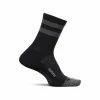 Feetures | Unisex Elite Light Cushion Mini Crew - Black 2 Feetures | Unisex Elite Light Cushion Mini Crew - Black -True Motion Sales Store E90404 Feetures EliteLightCushionMiniCrew