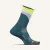 Feetures | Unisex Elite Light Cushion Mini Crew - Retrograde Teal 2 Feetures | Unisex Elite Light Cushion Mini Crew - Retrograde Teal -True Motion Sales Store E90504 1 feetures 1
