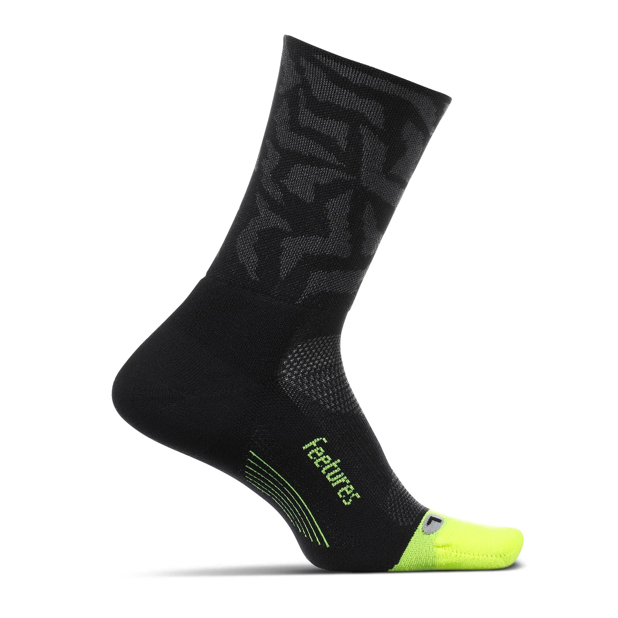 Feetures | Unisex Elite Light Cushion Mini Crew - Savage Reflector 3 Feetures | Unisex Elite Light Cushion Mini Crew - Savage Reflector