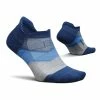 Feetures | Unisex Elite Max Cushion No Show Tab - Buckle Up Blue -True Motion Sales Store EC502581 Feetures EliteMaxCushionNoShowTab pair