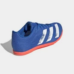 Adidas | Junior-Unisex Allroundstar Running Spikes - Glory Blue 15 Adidas | Junior-Unisex Allroundstar Running Spikes - Glory Blue -True Motion Sales Store EG1207 J adidas allroundjspike back