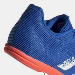 Adidas | Junior-Unisex Allroundstar Running Spikes - Glory Blue 16 Adidas | Junior-Unisex Allroundstar Running Spikes - Glory Blue -True Motion Sales Store EG1207 J adidas allroundjspike backdetail