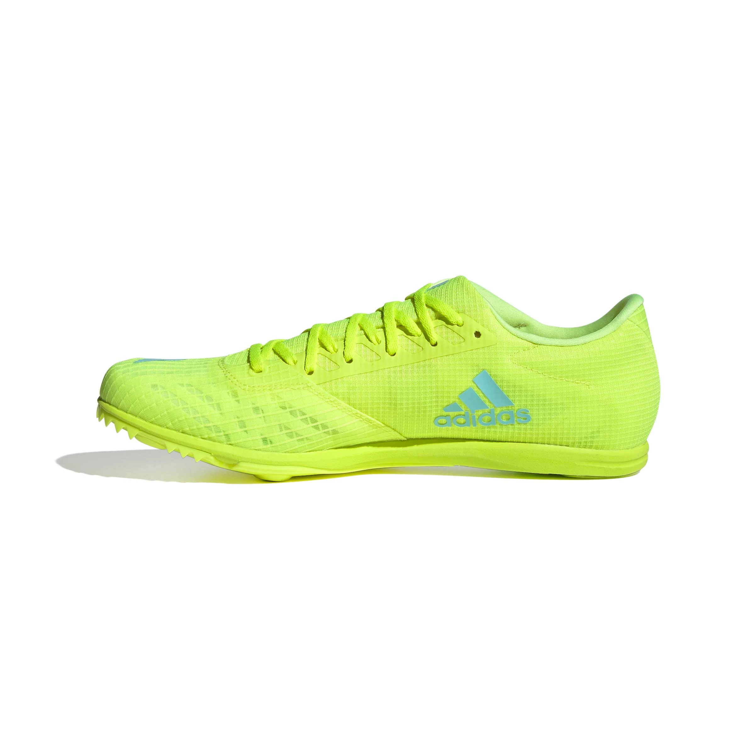 Adidas | Unisex Distancestar Distance Track Spikes - Yellow 7 Adidas | Unisex Distancestar Distance Track Spikes - Yellow - Image 5