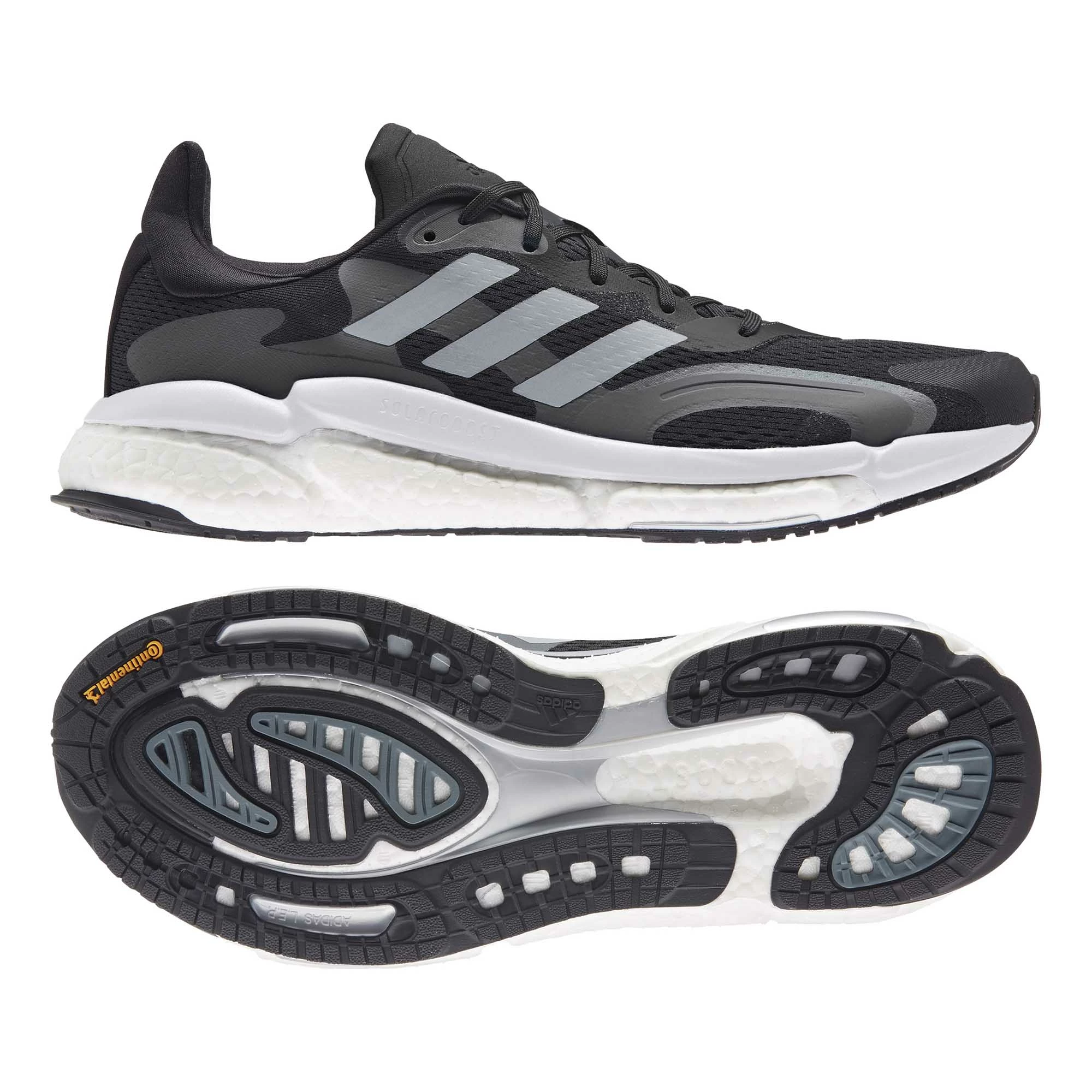 Adidas | Men's Solar Boost 3 Running Shoes - Core Black 14 Adidas | Men's Solar Boost 3 Running Shoes - Core Black - Image 12