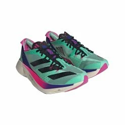 Adidas | Unisex Adizero Adios Pro 3 Running Shoes - Pulse Mint 11 Adidas | Unisex Adizero Adios Pro 3 Running Shoes - Pulse Mint -True Motion Sales Store GW4249 Unisex AdizeroAdiosPro3 Pair Frontview