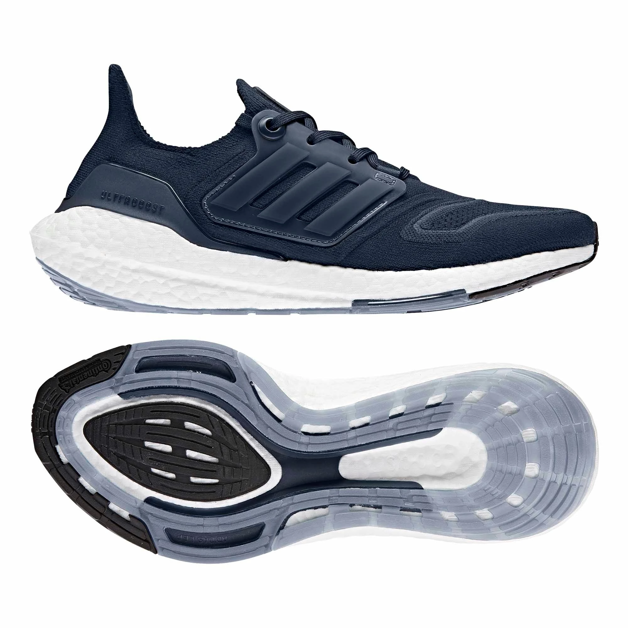 Adidas | Men's Ultraboost 22 Running Shoes - Navy 9 Adidas | Men's Ultraboost 22 Running Shoes - Navy - Image 7