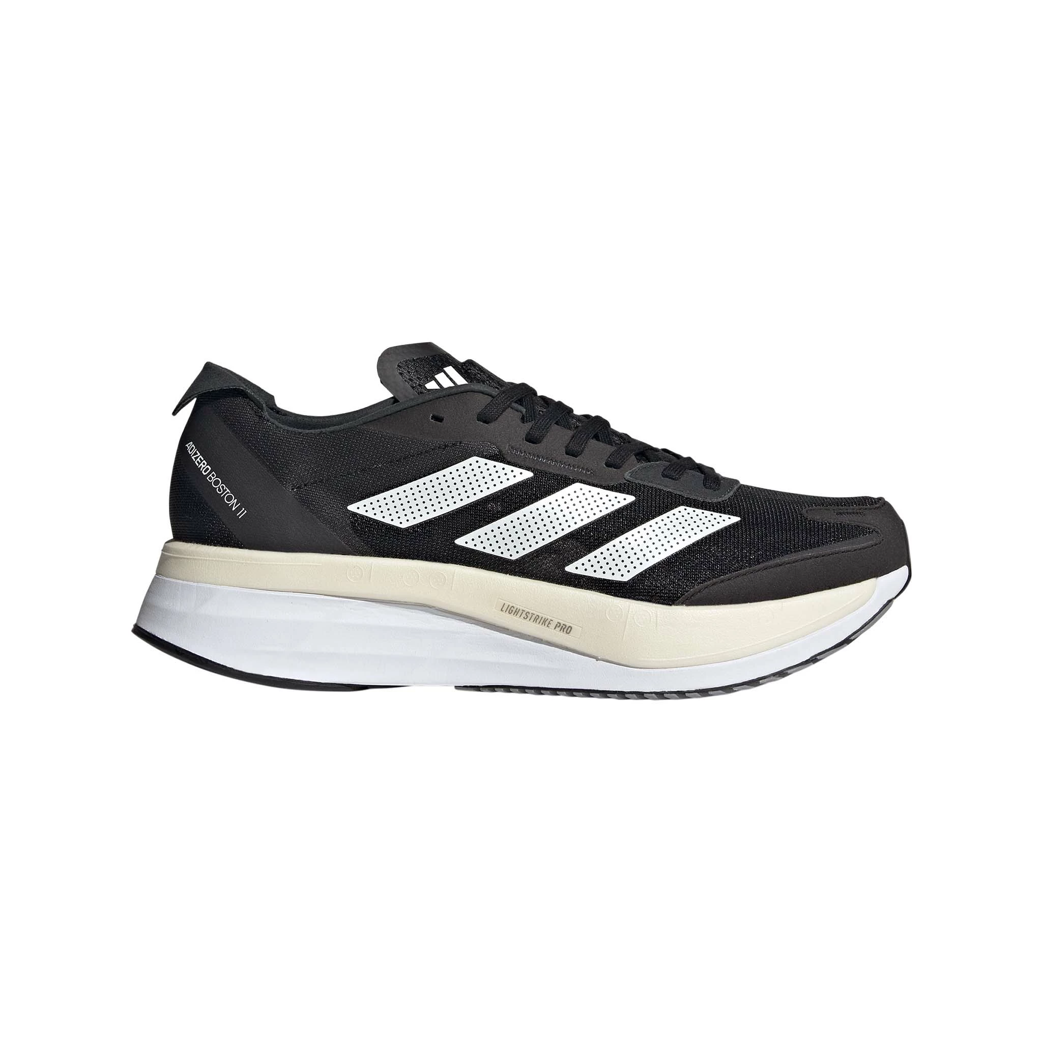 Adidas | Men's Adizero Boston 11 Running Shoes - Core Black 3 Adidas | Men's Adizero Boston 11 Running Shoes - Core Black
