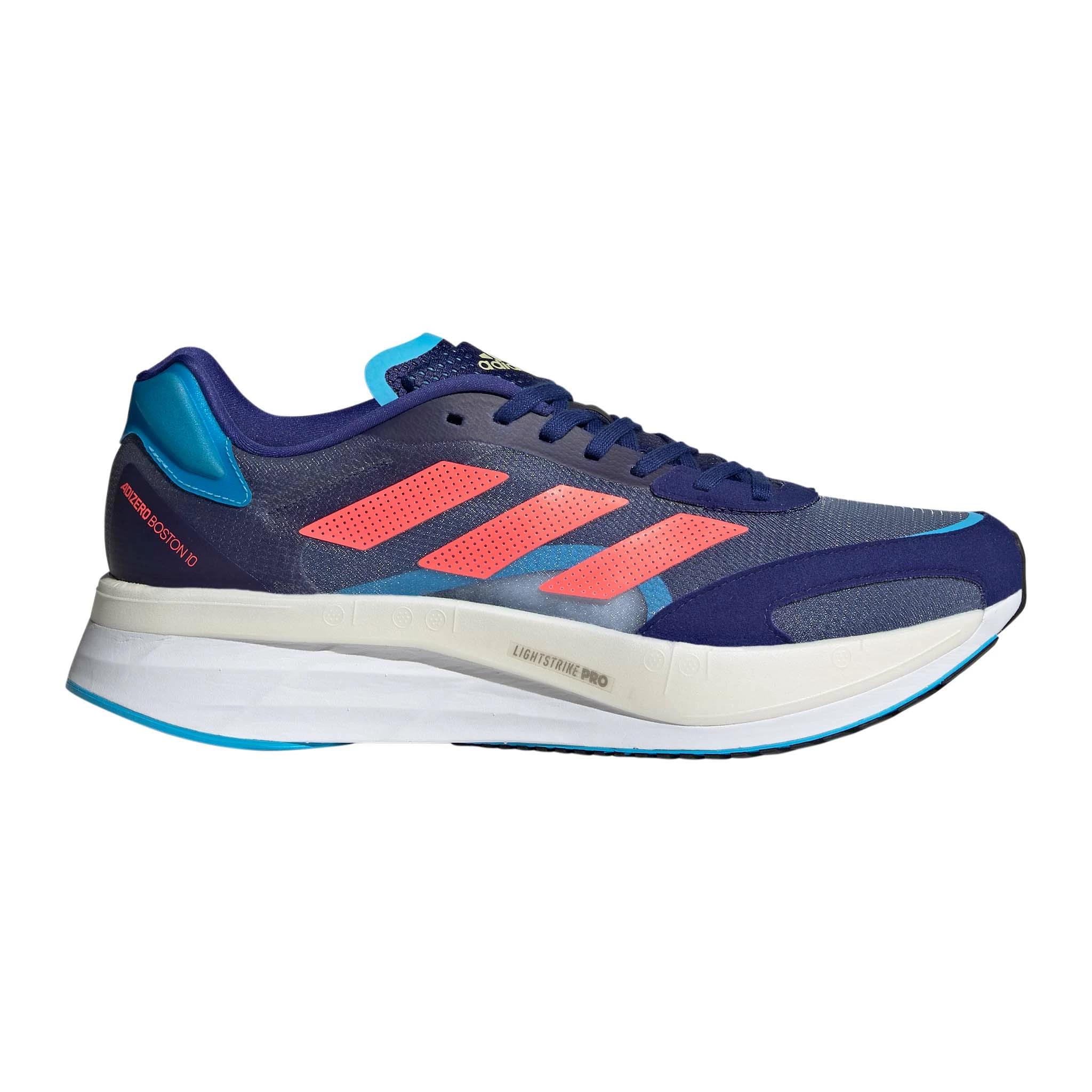 Adidas | Men's Adizero Boston 10 Running Shoes - Legacy Indigo 3 Adidas | Men's Adizero Boston 10 Running Shoes - Legacy Indigo