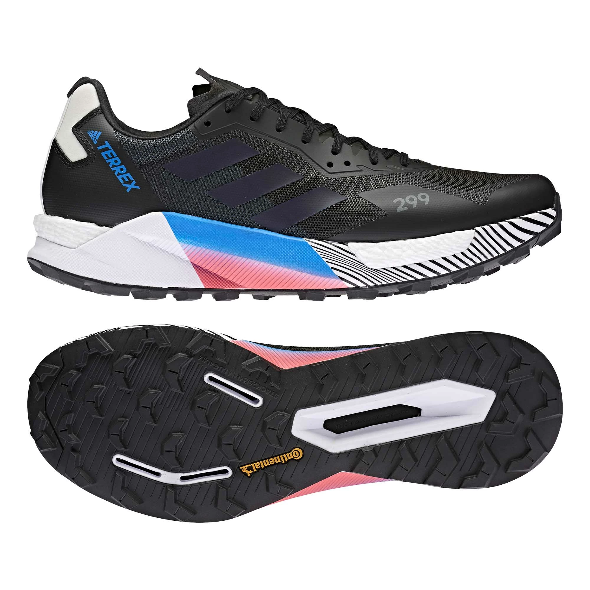 Adidas | Men's Terrex Agravic Ultra Running Shoes - Core Black 4 Adidas | Men's Terrex Agravic Ultra Running Shoes - Core Black - Image 2