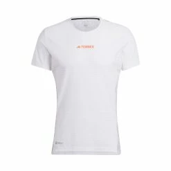 Adidas | Men's Agravic Pro T-Shirt - White 10 Adidas | Men's Agravic Pro T-Shirt - White -True Motion Sales Store HL1717 m adidas AgravicProT Shirt front2