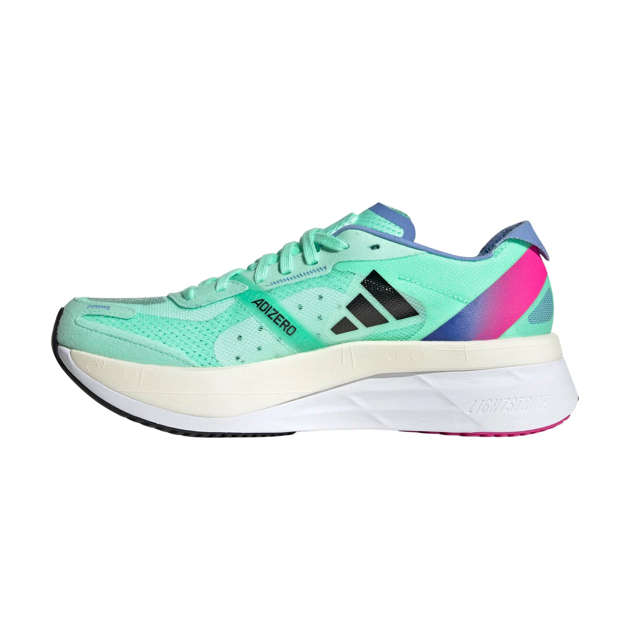 Adidas | Women's Adizero Boston 11 Running Shoes - Pulse Mint 4 Adidas | Women's Adizero Boston 11 Running Shoes - Pulse Mint - Image 2