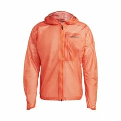 Adidas | Men's Terrex Agravic 2.5L Rain.RDY Jacket - Semi Impact Orange 15 Adidas | Men's Terrex Agravic 2.5L Rain.RDY Jacket - Semi Impact Orange -True Motion Sales Store HS9544 m adidas TerrexAgravic2.5LRain.RDYJacket front3