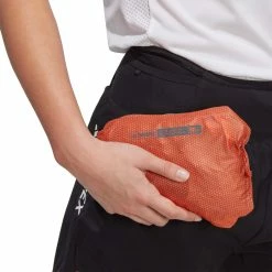 Adidas | Women's Terrex Agravic 2.5L Rain.RDY Jacket - Semi Impact Orange -True Motion Sales Store HS9547 W adidas terrexAgravic2.5LRain.RDYJacket packed