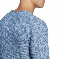 Adidas | Men's Terrex Primeblue Trail Graphic Longsleeve - Blue Dawn 9 Adidas | Men's Terrex Primeblue Trail Graphic Longsleeve - Blue Dawn -True Motion Sales Store HZ1323 M adidas TerrexPrimeblueTrailGraphicLongsleeve detail