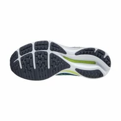 Mizuno | Men's Wave Rider 25 Running Shoes - Harbour Blue -True Motion Sales Store J1GC210382 M Mizuno