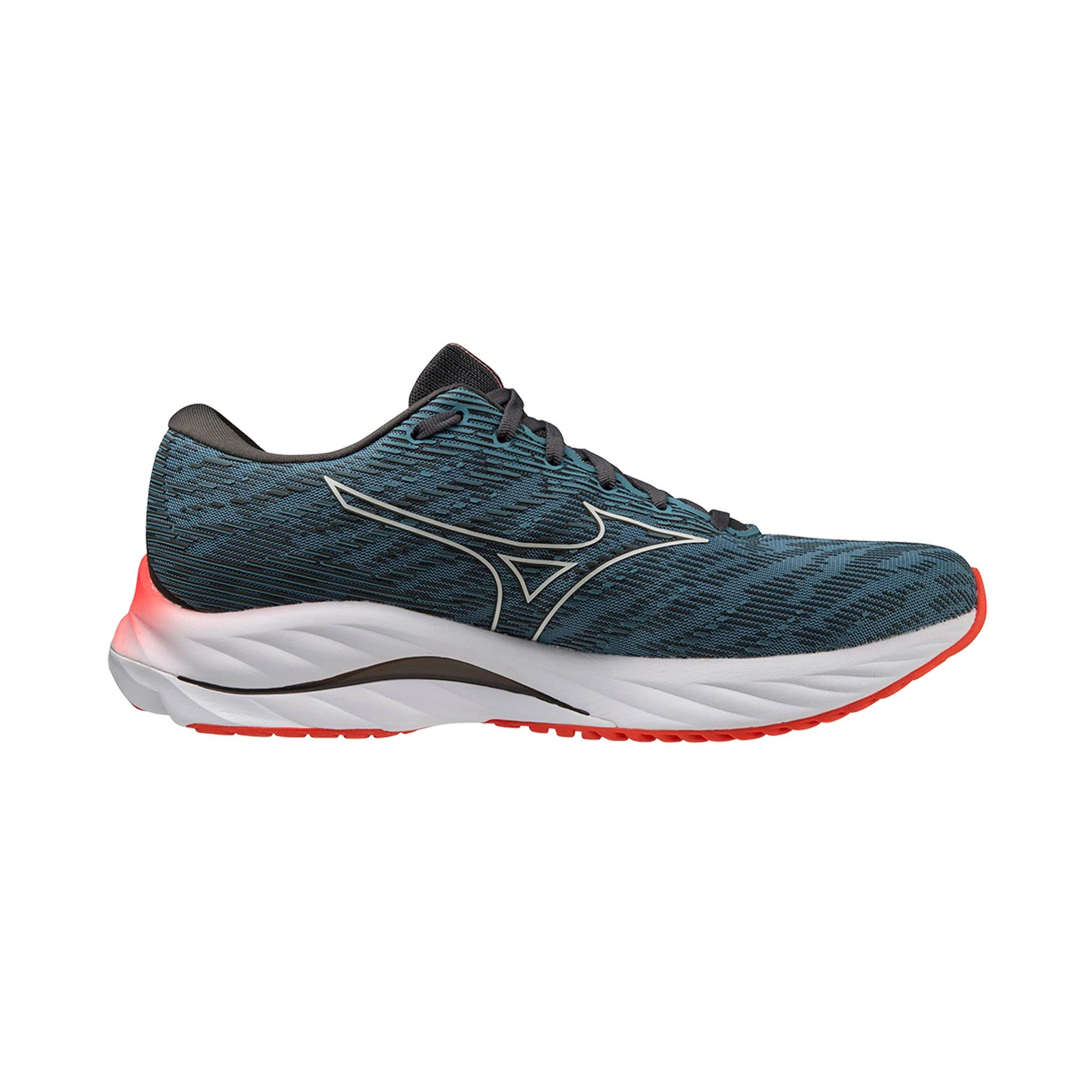 Mizuno | Men's Wave Rider 26 Running Shoes - Provincial Blue 6 Mizuno | Men's Wave Rider 26 Running Shoes - Provincial Blue - Image 4