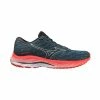 Mizuno | Men's Wave Rider 26 Running Shoes - Provincial Blue 2 Mizuno | Men's Wave Rider 26 Running Shoes - Provincial Blue -True Motion Sales Store J1GC220351 M Mizuno WaveRider26 side3