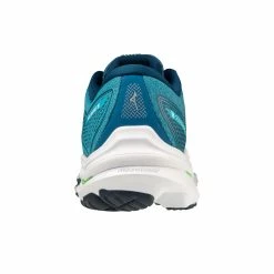 Mizuno | Men's Wave Inspire 18 Running Shoes - Algiers Blue 12 Mizuno | Men's Wave Inspire 18 Running Shoes - Algiers Blue -True Motion Sales Store J1GC224402 M Mizuno WaveInspire18 back