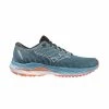 Mizuno | Men's Wave Inspire 19 Running Shoes - Provincial Blue 1 Mizuno | Men's Wave Inspire 19 Running Shoes - Provincial Blue -True Motion Sales Store J1GC234401 M Mizuno WaveInspire19 side3