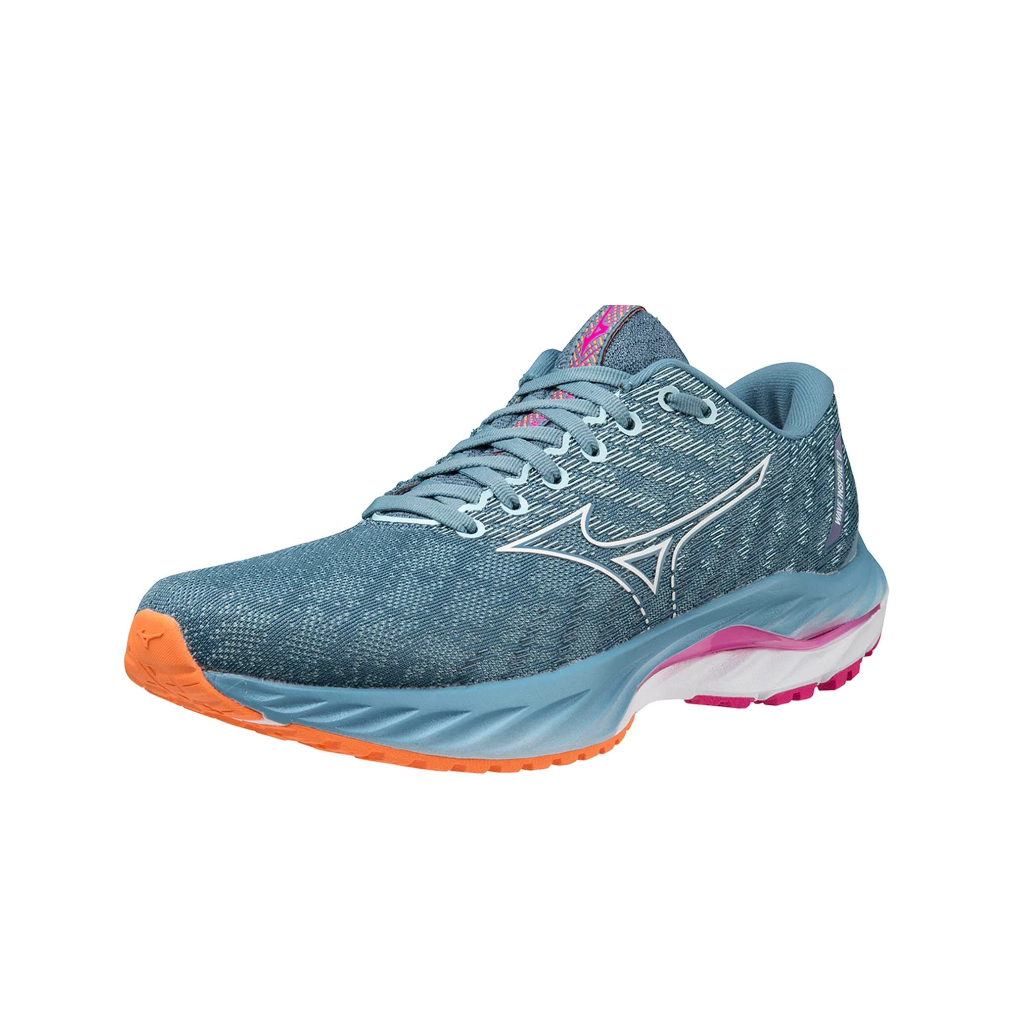 Mizuno | Women's Wave Inspire 19 Running Shoes - Provincial Blue 4 Mizuno | Women's Wave Inspire 19 Running Shoes - Provincial Blue - Image 2