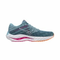 Mizuno | Women's Wave Inspire 19 Running Shoes - Provincial Blue 10 Mizuno | Women's Wave Inspire 19 Running Shoes - Provincial Blue -True Motion Sales Store J1GD234421 W Mizuno WaveInspire19 side2