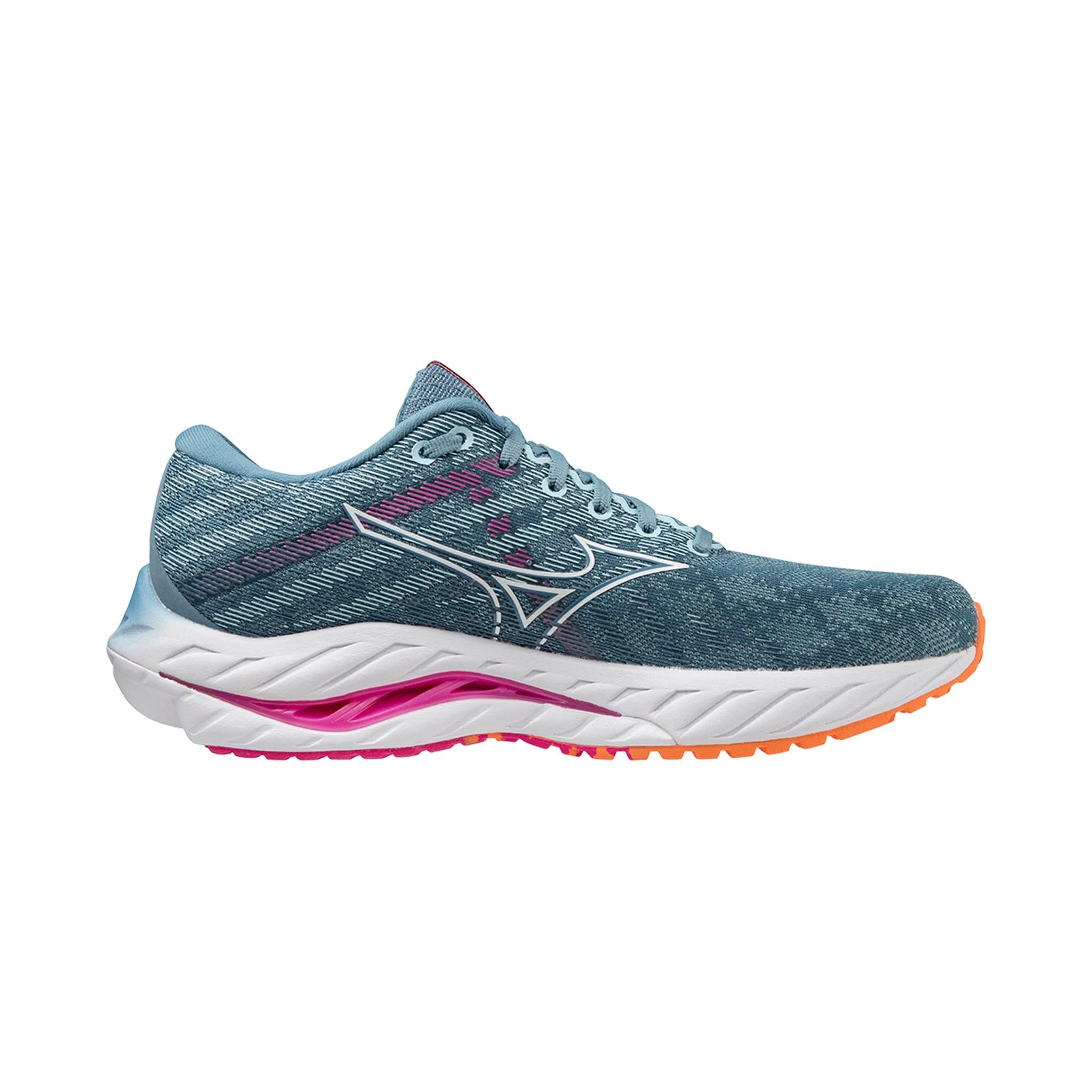 Mizuno | Women's Wave Inspire 19 Running Shoes - Provincial Blue 5 Mizuno | Women's Wave Inspire 19 Running Shoes - Provincial Blue - Image 3