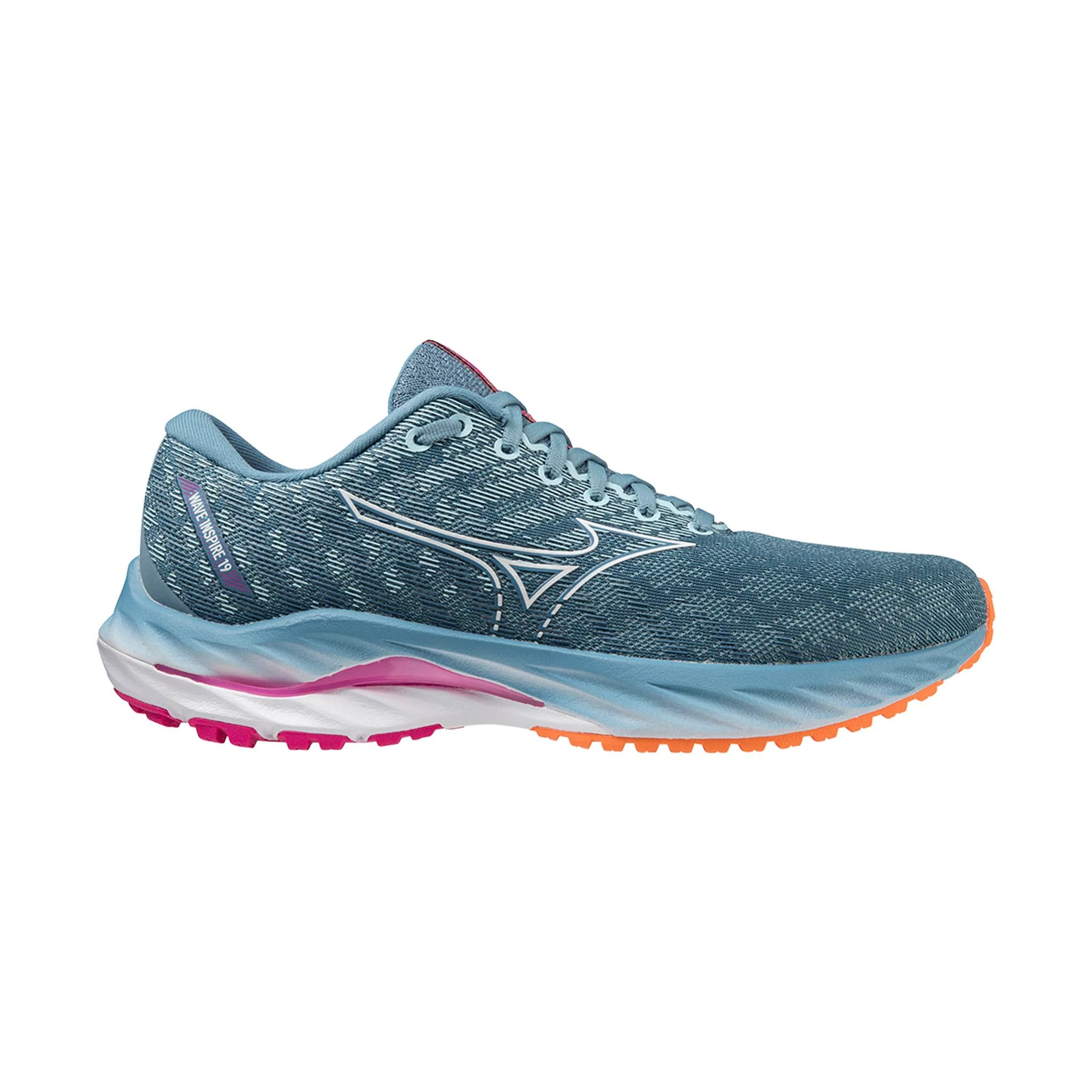 Mizuno | Women's Wave Inspire 19 Running Shoes - Provincial Blue 3 Mizuno | Women's Wave Inspire 19 Running Shoes - Provincial Blue